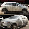 Thickened Transparent Disposable Car Cover - Rainproof & Dustproof Protection Set