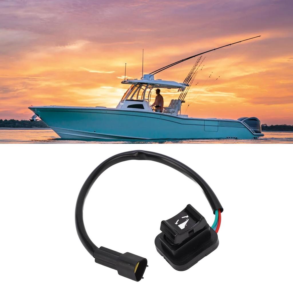Boat Power Trim Tilt Switch ABS Remote Control Assembly 69J 82563 00 00 Easy Installation Anti Crack Replacement for 4 Stroke 150 200 225 250 300