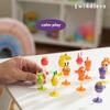 36 Jumping Monster Spring Toys Set - Kids Birthday Party Favors, Bouncing Alien Toys for Boys & Girls, Fun Children's Gifts