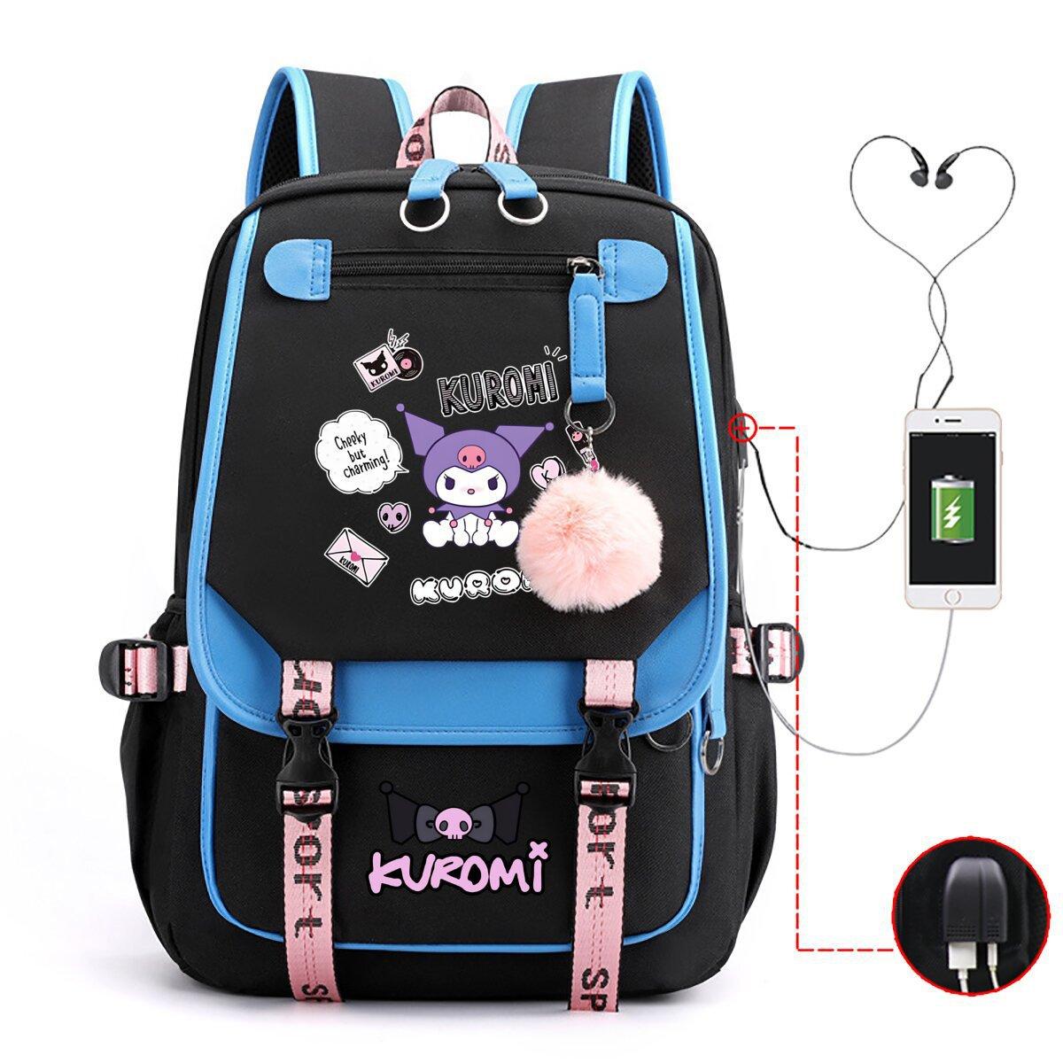 

Hot Selling Universal Backpack Animated Cartoon Popular Peripheral Print Student Leisure Backpack Multifunctional with USB