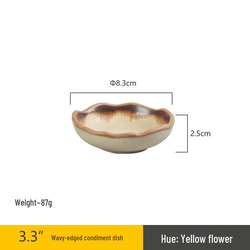 

Керамический набор соусниц ZISIZ в ретро-стиле