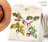Vintage Radish Shirt Comfort Colors®, Botanical Vegetable Shirt, Cottagecore Garden Shirt, Vegan Shirt, Farmers Market Shirt, Gardening Gift