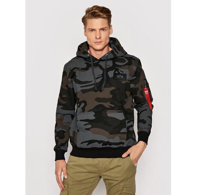 Толстовка Alpha Industries Print Camo EU L