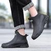 Fashion New Outdoor Non-slip Light Shoes Men Rain Boots Waterproof Rubber Fishing Shoes Durable Waterproof Rubber Fishing Shoes