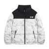 Li-Ning Li Ning Down Jacket Unisex White Gray Snow Mountain AYMU497-1