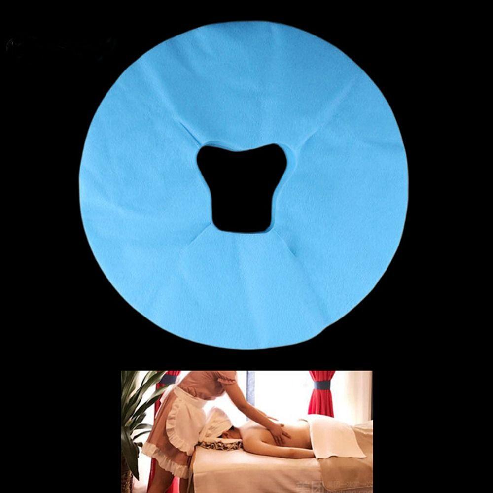 100Pcs Makeup Tool Massage Table Sheets Headrest Pads Beauty Essentials Cushion Cover  for Women Spa