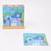 DJECO Forest 3D Wooden Building Picture Educational Toy with Animal Montessori Ages and Boys and Baby Gift for Baby Kindergarten Summer Kids Puzzle-Up