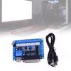 5 Axises Steppers Motor Driver CNCs Interfaces Adapters Breakouts Board Mach3 Application
