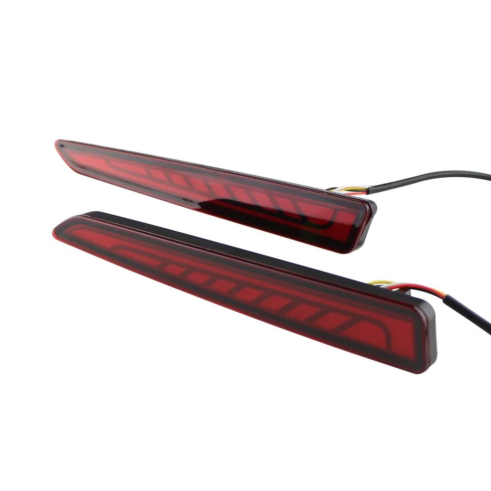Car LED Rear Reflector Fog Lamp for Toyota Raize 2019 2020 2026 2026 Brake Light Rear Bumper Turn Signal Lamp