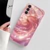 Rosa Textur Design Glas Handyhülle geeignet für Samsung Galaxy S26 S25 S24 S23 S22 S20 FE/Ultra/Plus stoßfeste Rückseite
