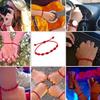 2-50pcs Black and Red Rope Woven Rope Bracelet for Men and Women in 2026 Zodiac Year Worn To Avoid Danger and Ensure Safety