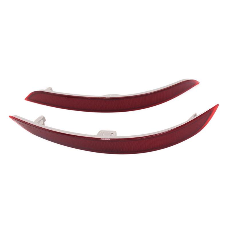 Rear Bumper Reflective Strips For BMW X5 F15 2014-2018 Car Rear Bumper Reflector Red Lens Warning Strip 63147290091 63147290092