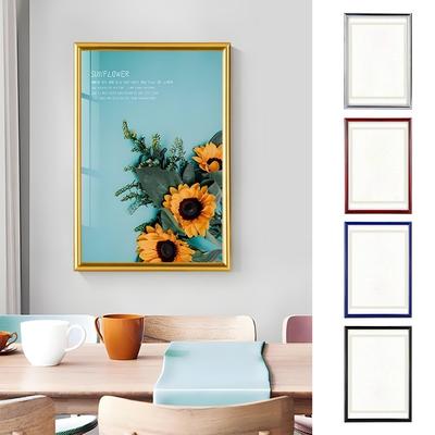 DIY-Zertifikatrahmen A4-Dokumentenhalter-Rahmen Dekorative Ornamente Poster-Malerei-Display-Rahmen