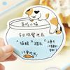 Kawai Stationery NOTE FOR Notes Report Series Cute Cartoon Notebook Writing Message Times Office School Supplies Lovely Memo Pad