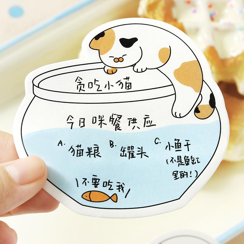 Kawai Stationery NOTE FOR Notes Report Series Cute Cartoon Notebook Writing Message Times Office School Supplies Lovely Memo Pad