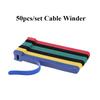 50Pcs/set Cable Organizer Cable Management Cable Winder Tape Protector for Wire Ties Phone Accessories Organizador Cables