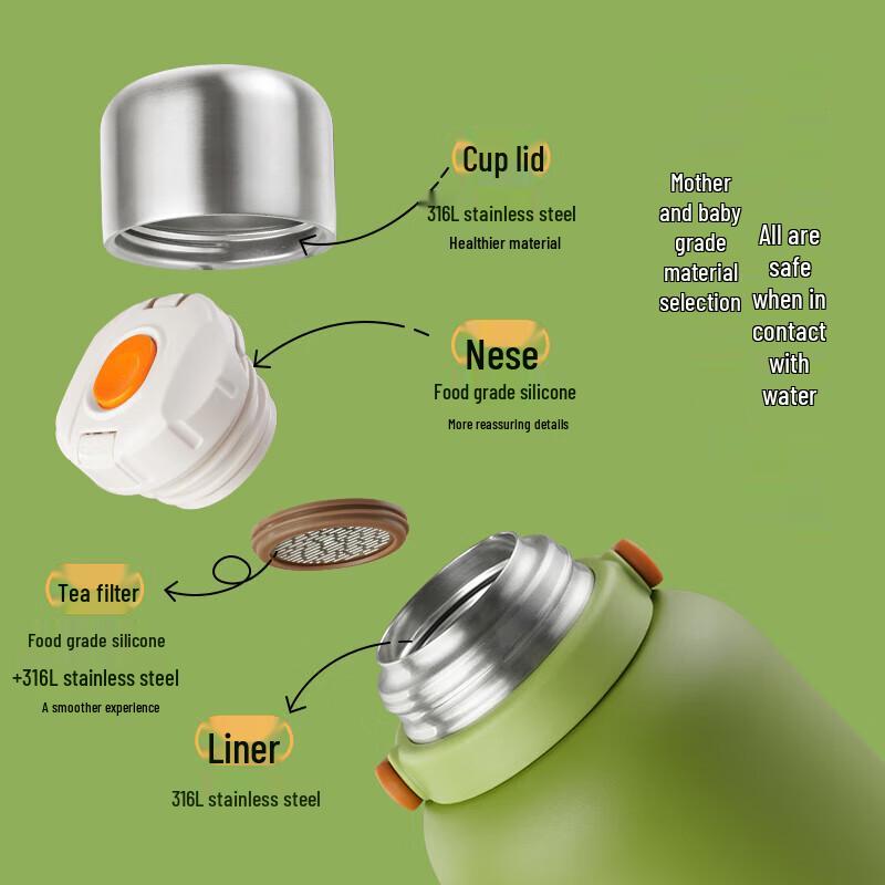 Supor 1.2L Insulated Water Bottle