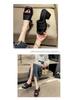 Women's Summer 2023 Thick-Soled Sponge Cake Slippers - Stylish One-Strap Beach Design
