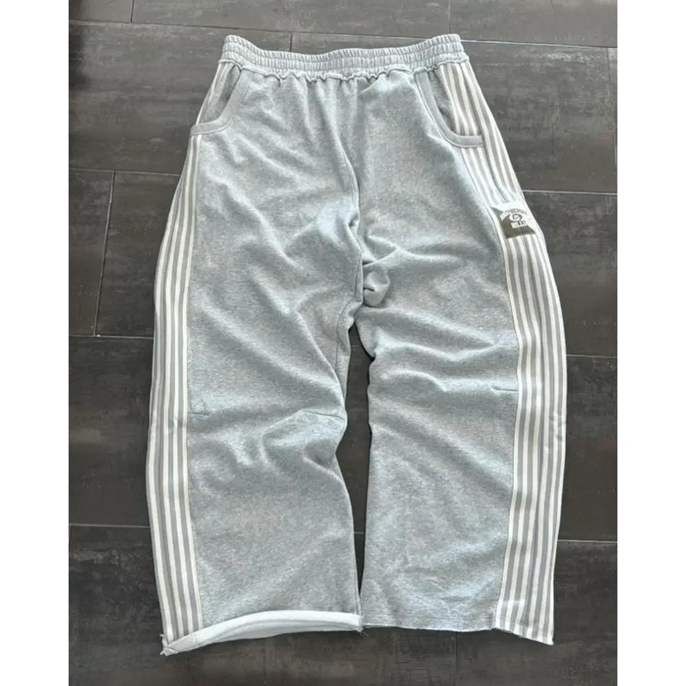 ZYLLO New Street Fashion Brand Clothing Women Sweatpants Fashion Ins Harajuku Casual Straight Pants Classic Simple Loose Jogging Pants