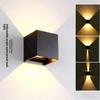 Waterproof Outdoor Wall Light, Villa Garden Courtyard Lamp, Exterior Stair Aisle Corridor Washer Wall Lighting Fixture