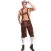 Oktoberfest Themed Suspenders Shorts For Men Women  Festival Clothing Polyester Party Outfit Easy Maintenance