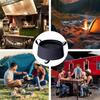 1PC Folding Portable Fishing Bucket with Comfortable Handle, Ideal for Camping, Picnics, Travel, Washbasin, Fishing Bucket, Outdoor Supplies
