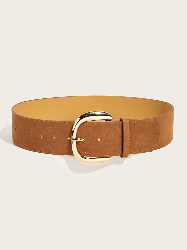 Vintage Mad Mad Stil Breiter Gürtel Für Damen Herren Taillenformer Mit Quadratischem Druckknopf Für Lässige Street Fashion