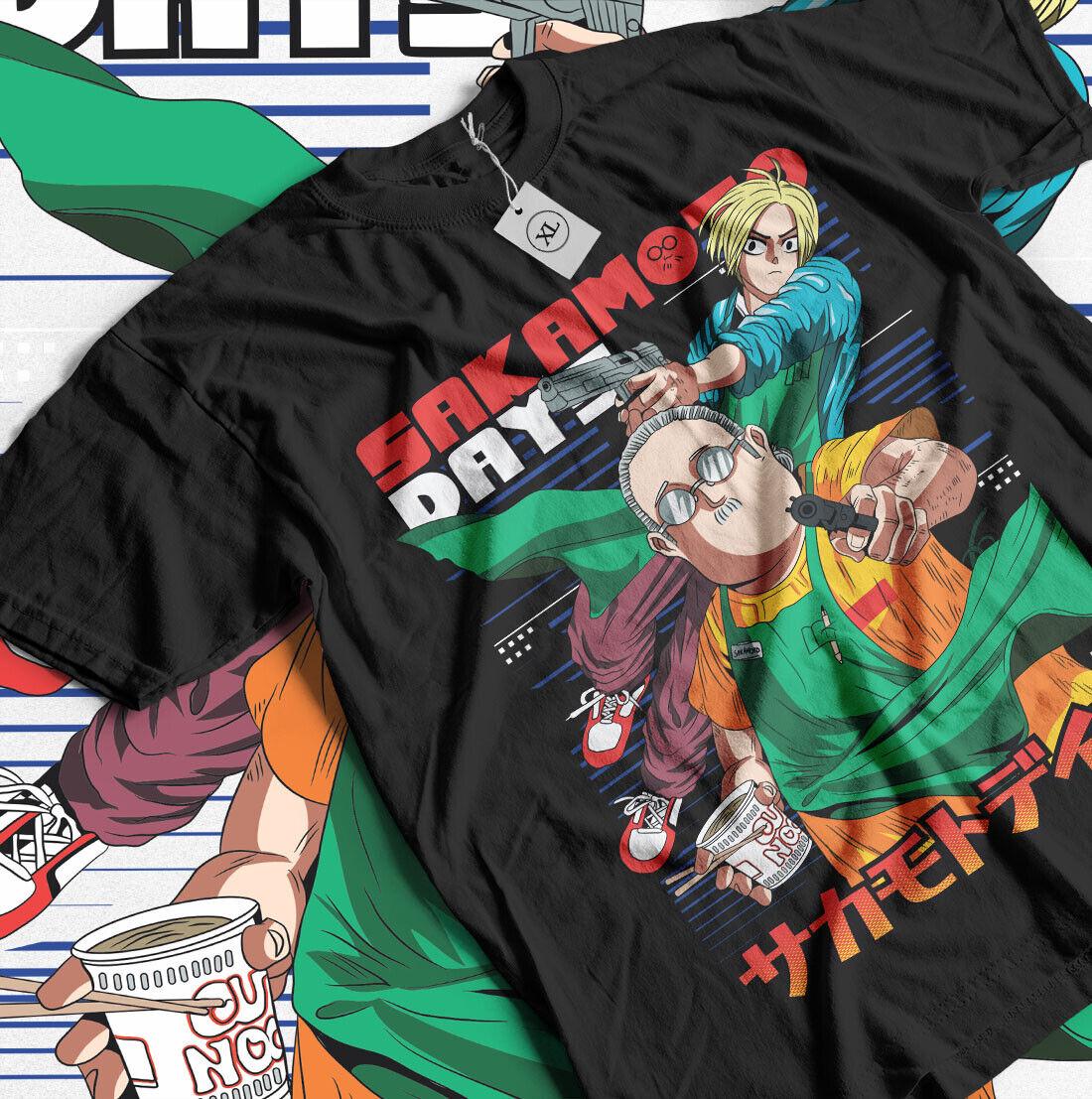 Sakamoto Days Tshirt Taro Anime Nagumo Sakamoto Days Girl Gift Shirt All Size S
