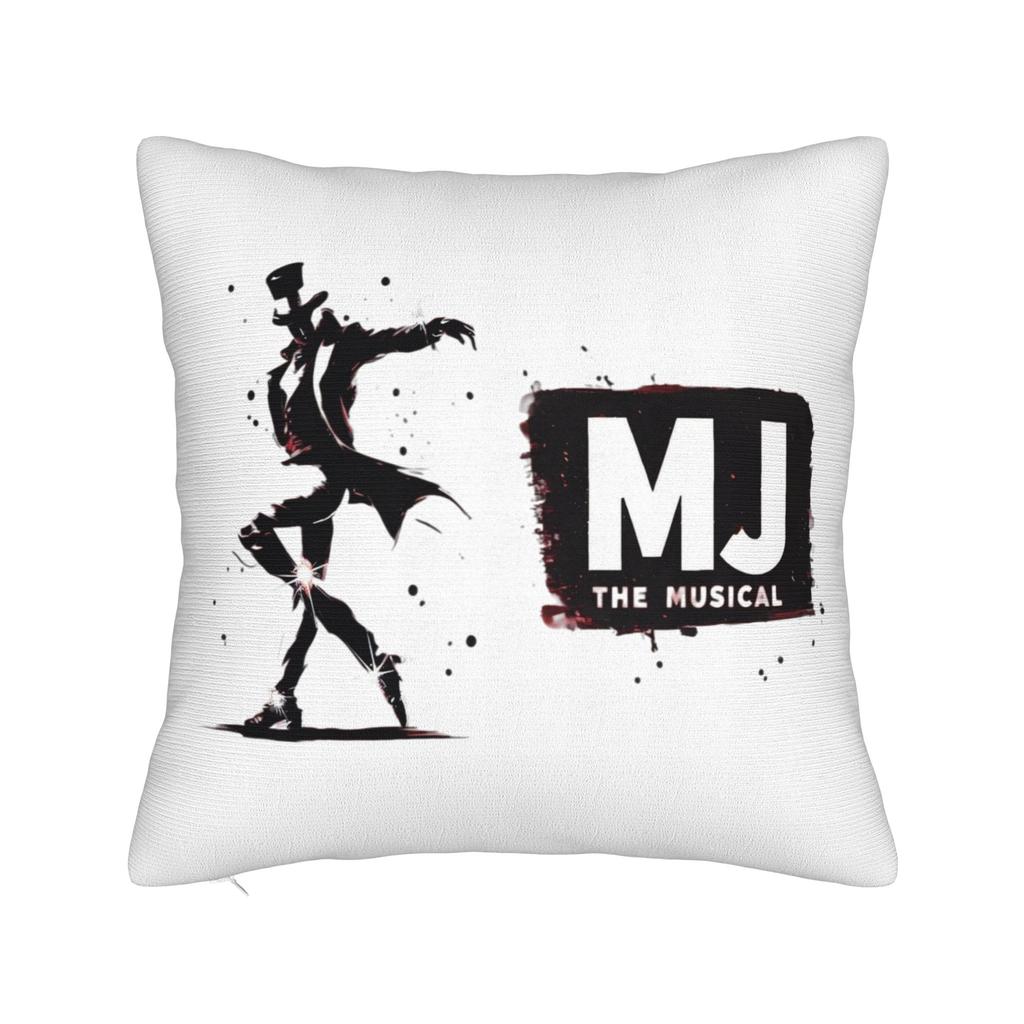 Mj King Of Pop Square Pillow Case Polyester Decorative Pillow Pillowcover Home Decor