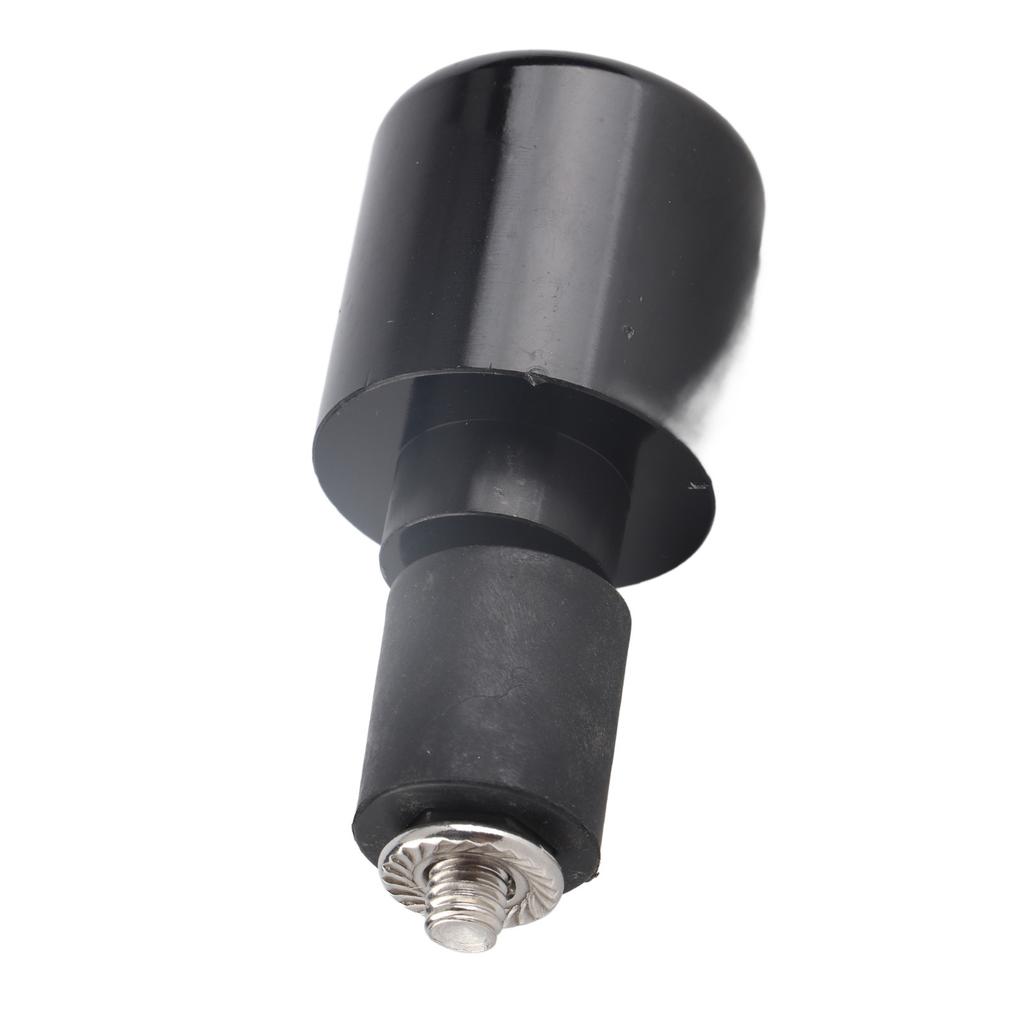 Motorcycle Handlebar Grips Bar End Plug Comfortable Hand Grip End Cap Replacement for GSXR600 2001‑2014 Black
