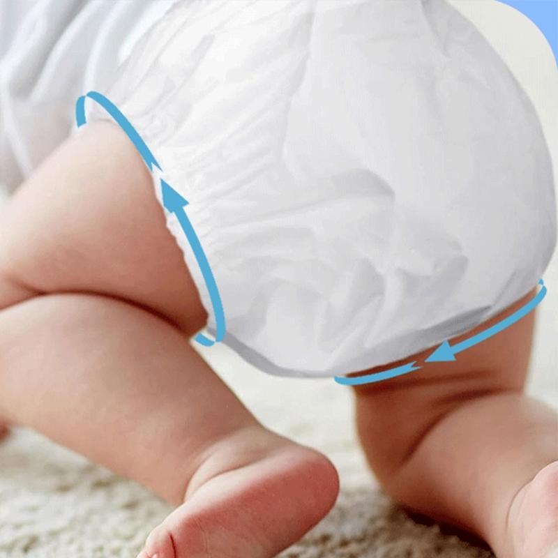 Reisefreundliche EVA Töpfchentrainingsunterwäsche Shorts Bequeme Babywindelhose für Kinder Weich und leicht zu reinigen