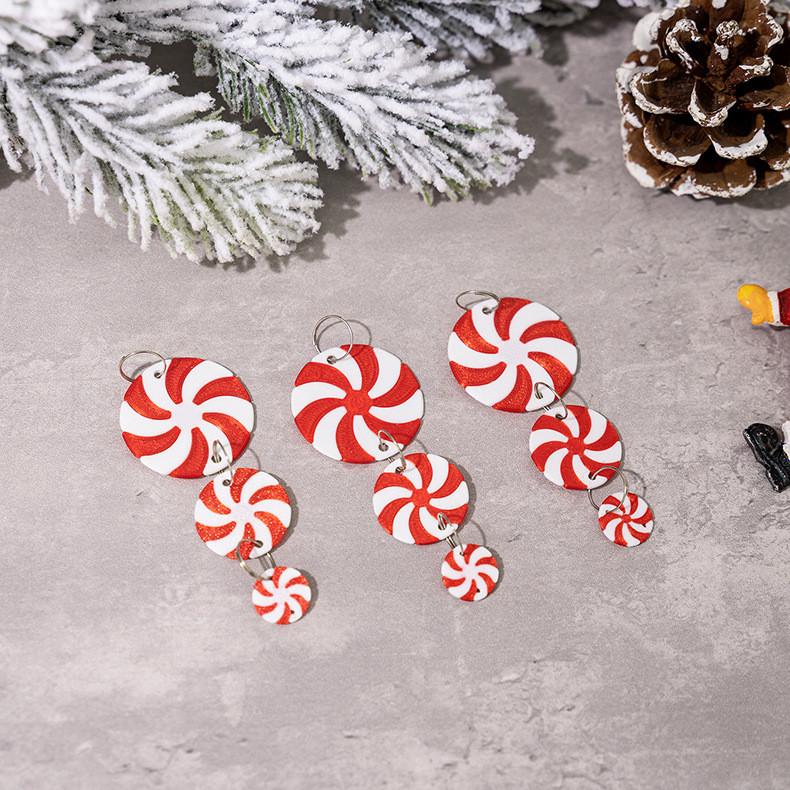 Christmas Candy Ornaments Set With Pvc And Acrylic For Holiday Tree Decor