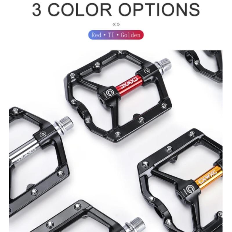CXWXC Platform Bicycle Pedals CX-930 For MTB Mountain Bike BMX Hybrid Bikes Parts Sealed Bearing All-round Bike Pedals