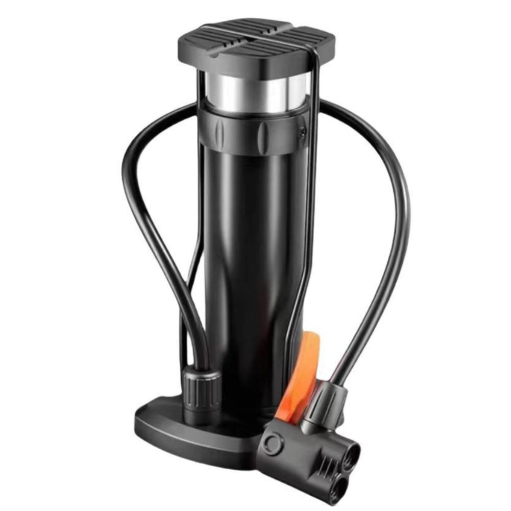 Bicycle Tire Inflator High-pressure Air Hose Car, Basketball, Household Inflator, Portable Inflator, Electric Bike, Motorcycle чёрный