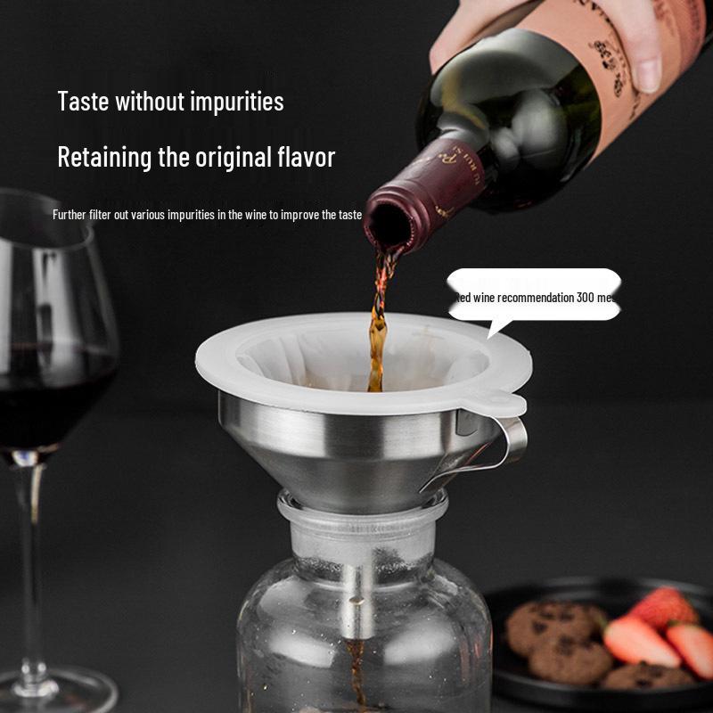 Ultra-Fine Mesh Household Filter for Oil, Chinese Medicine, Baijiu, Juice, and More