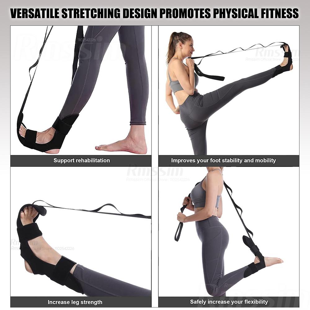 Yoga Ligament Stretching Belt Foot Rehabilitation Strap Plantar Fasciitis Leg Training Foot Ankle Joint Correction Sports Rop