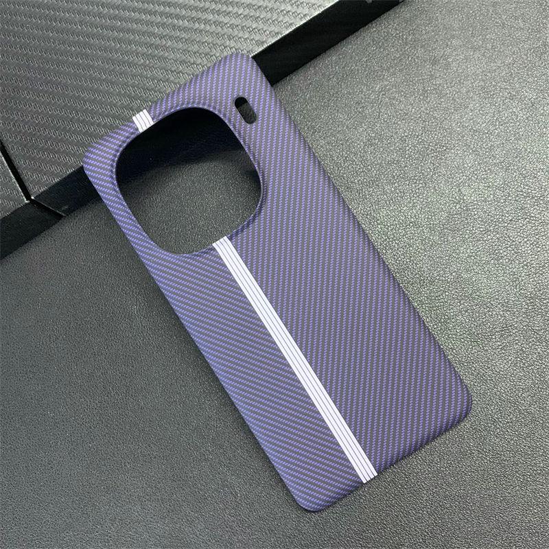 For VIVO IQOO 12 11 10 Pro Case Hard Carbon Fibre Slim Protective Back Cover Cases For IQOO Neo 9 8 Pro 7 7Se 12Pro Phone Shell
