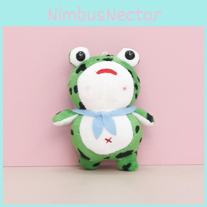 Little Cute Frog Keychain Cartoon Kids Backpack Hanging Ornament Gift Birthday