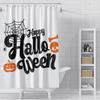 Home Shower Curtains for Bathroom Waterproof Fabric Modern Nordic Style Living Room Curtain Halloween Autumn Pumpkin Decoration
