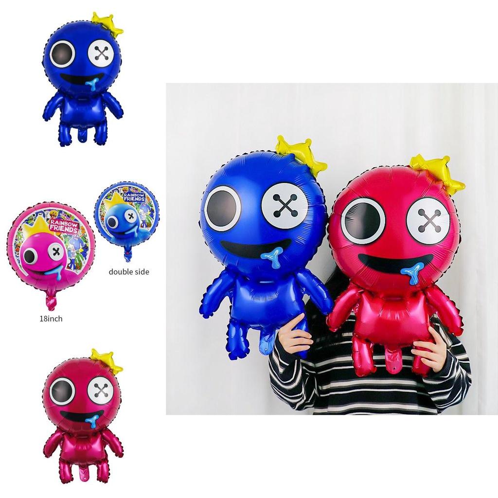 Roblox Rainbow Friends Reusable Ballons Xmas Birthday Party Prop Home Decorations