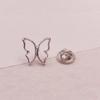 Personality Hollow Metal Brooch Anti Exposure V-neck Buckles Accessories Versatile Small Brooch Pin Coat Buttons Ornaments Gifts