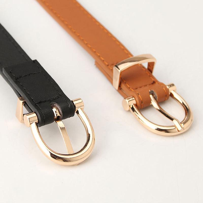 Leather Female Belt Strap Black Brown Green Women Belts Ladies Dress Belt Girls