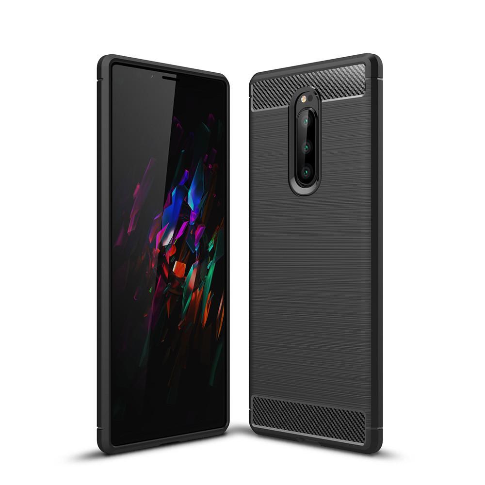 

For Sony Xperia 1 Case 6.5 Inch Luxury Full Soft TPU Silicone Cover Shockproof Case for Sony 1 J8110 J8170 J9110 Phone Bag Cases Sony Xperia 1IV чорний