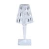 Luxury Touch LED Teardrop Table Lamp - Rechargeable Bedroom Night Light