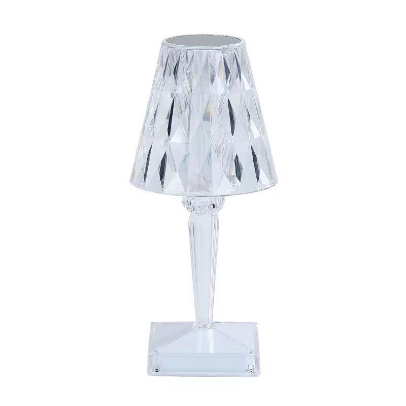 Luxury Touch LED Teardrop Table Lamp - Rechargeable Bedroom Night Light