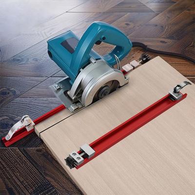 1PC Circular Saw Guide Rail, Precision Adjustable Cutting Machine Base Guide For Woodworking, Cutting Guide Cutting And Milling