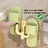 Slipper Rack Self-adhesive Bathroom Simple Hook Toilet Drainage Rack Wall Mounted Stand Bedroom Storage Hook Shoe Drying Rack