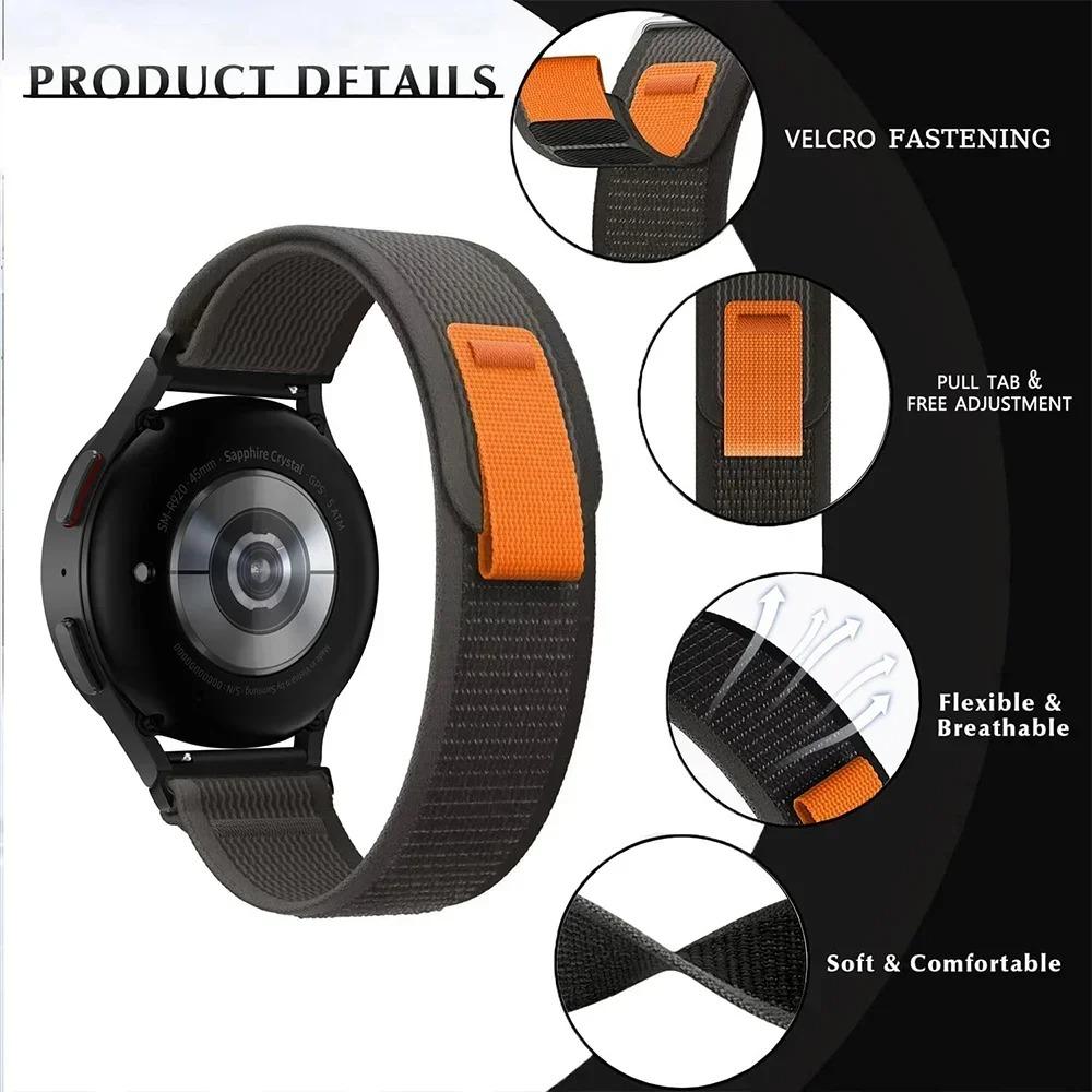 20/22mm Trail Nylon Strap For COROS APEX 4 42mm/2 Pro/PACE Pro/3 Bracelet Suunto Vertical 2-1/Run/Race 2/ 9 5 Peak Pro Wristband