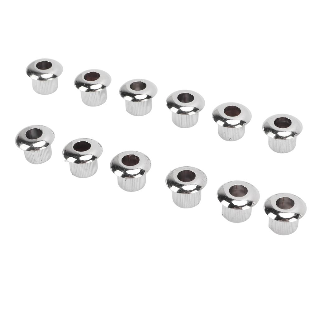 12 Sztuk Krzemień Konwersji Klucza Gitary Akustycznej 10mm Plastikowy Adapter Zestaw Akcesoriów Zestaw