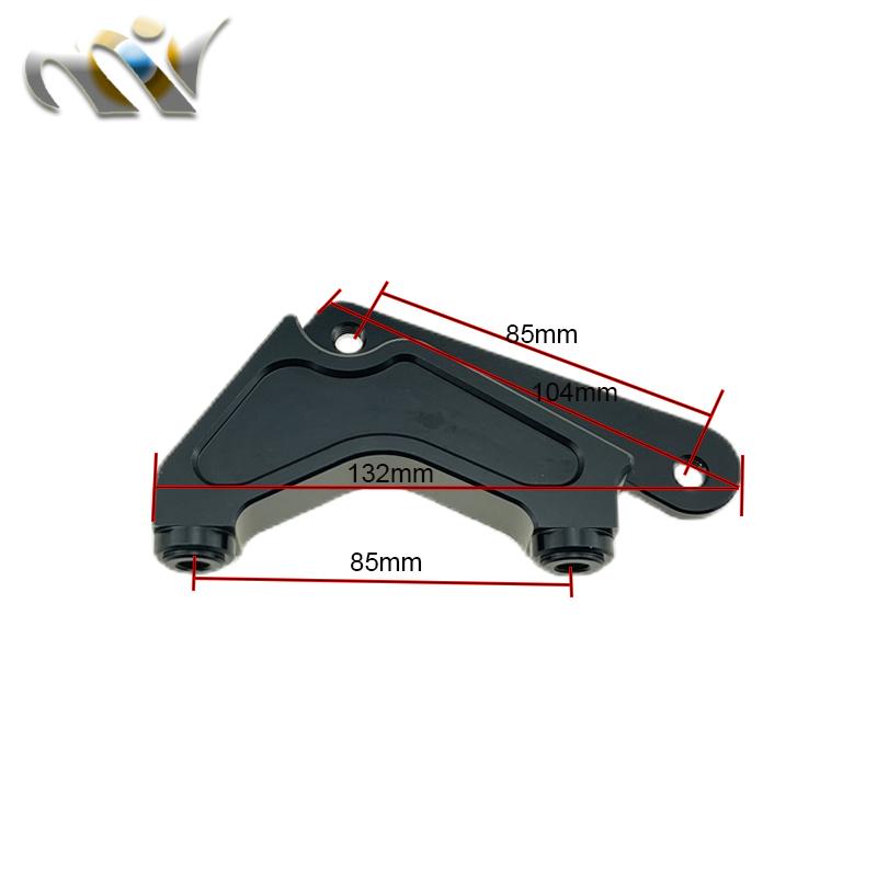 

Motorcycle Brake Caliper Bracket Adapter Support For Dio Af 18/27/28/34/35 DIO50 ZX50 Rpm Adelin Frando Radial For 200mm чорний